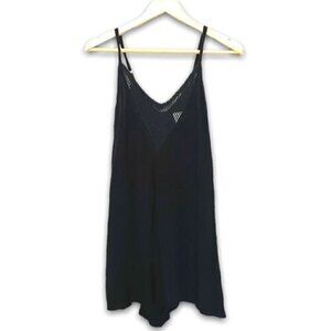 Cleobella Black Romper with Crochet detail size XS in Black